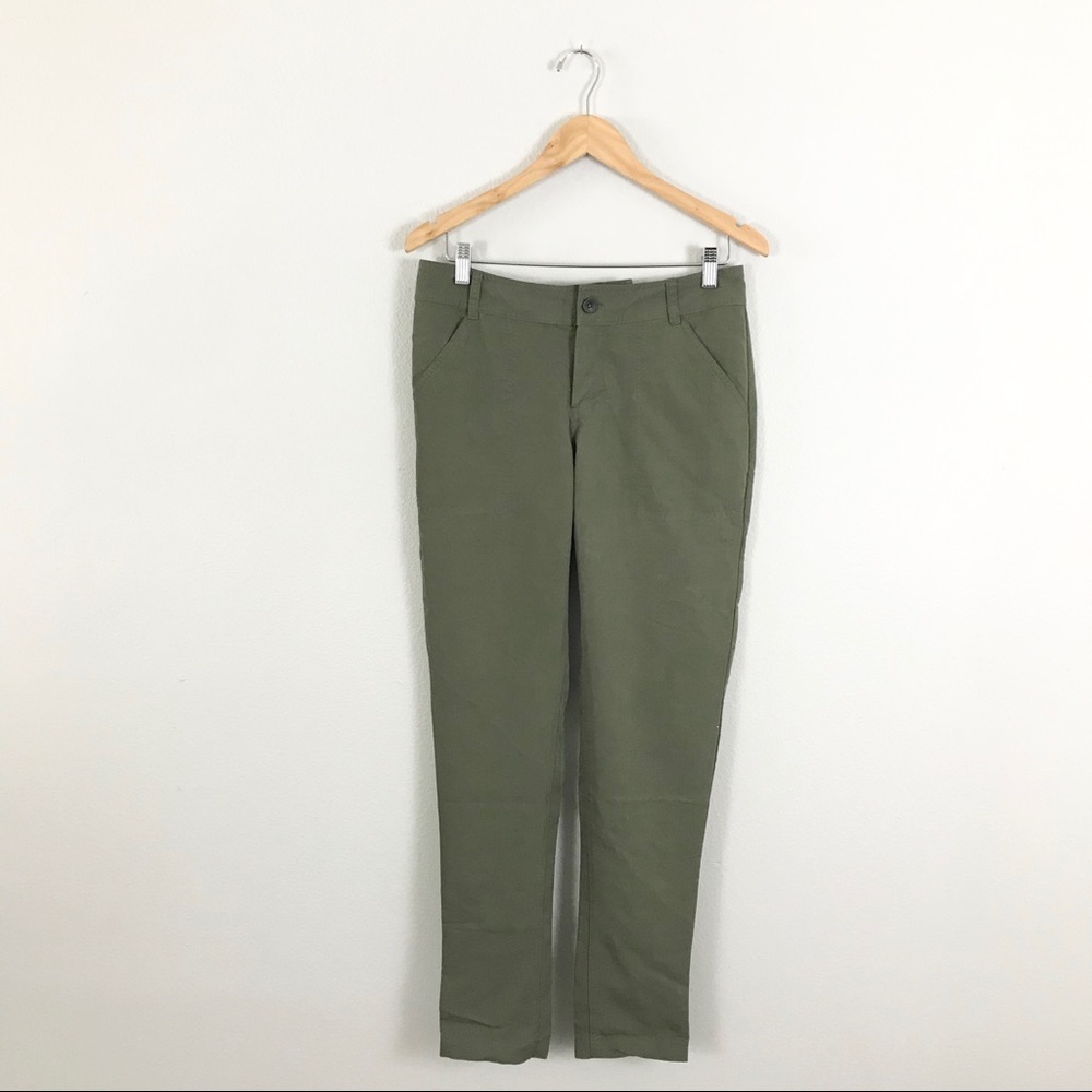 Joes Jeans 27 Olive Army Green Trouser Pants